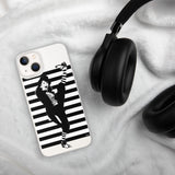 Toni Striped Clear Case for iPhone®