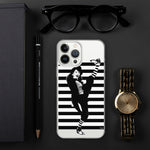 Toni Striped Clear Case for iPhone®