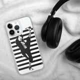 Toni Striped Clear Case for iPhone®