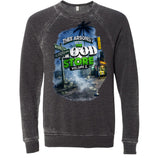 GREY ACID FLEECE - 3901 - FRONT