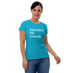 Feminine Fit Friendly  Women's short sleeve t-shirt