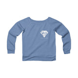 Nikki BayBe' TTG  Fleece Wide Neck Sweatshirt - StereoTypeTees