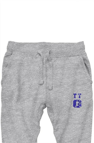 TTG Cut and Sew Joggers Blue Bandana - StereoTypeTees