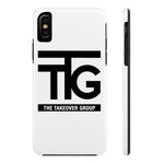 TTG Black Logo Case Mate Tough Phone Cases - StereoTypeTees