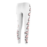 White/Pink Legendary Leggings - StereoTypeTees