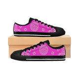 Hot Pink Rag Canvas Kicks (Womens) - StereoTypeTees