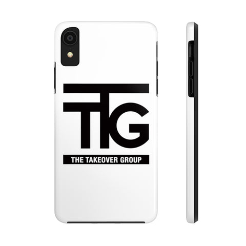 TTG Black Logo Case Mate Tough Phone Cases - StereoTypeTees