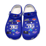 Mens TTG Monogram (Royal Blue) Clogs