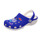 Mens TTG Monogram (Royal Blue) Clogs