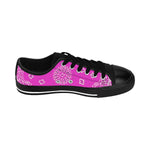 Hot Pink Rag Canvas Kicks (Womens) - StereoTypeTees