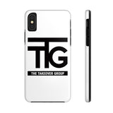 TTG Black Logo Case Mate Tough Phone Cases - StereoTypeTees