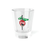 DJ BLVD BLACK Shot Glass, 1.5oz