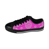 Hot Pink Rag Canvas Kicks (Womens) - StereoTypeTees