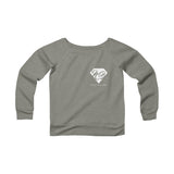 Nikki BayBe' TTG  Fleece Wide Neck Sweatshirt - StereoTypeTees