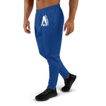 Thee Arsonist Logo (Blue) AOP Men's Joggers