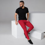 Thee Arsonist Logo Red AOP Mens Joggers