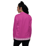 Thee Arsonist TTG Cerise  Bomber Jacket