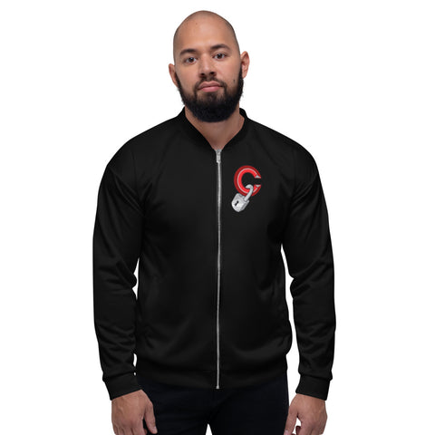 Confessions Logo Red/Black Unisex Bomber Jacket