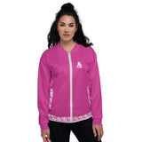 Thee Arsonist TTG Cerise  Bomber Jacket