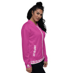 Thee Arsonist TTG Cerise  Bomber Jacket