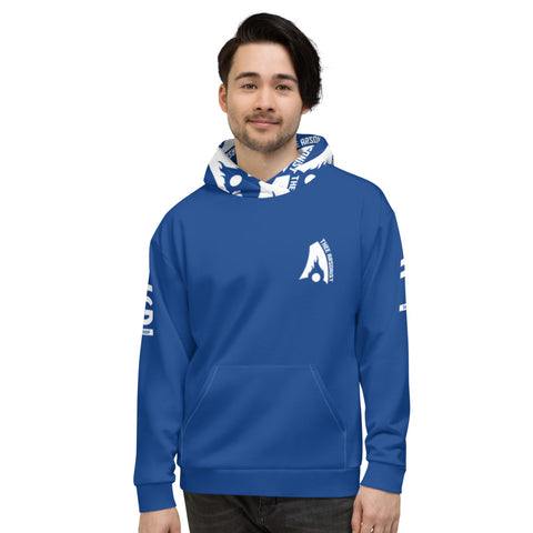 THEE ARSONIST AOP (BLUE HOODIE)