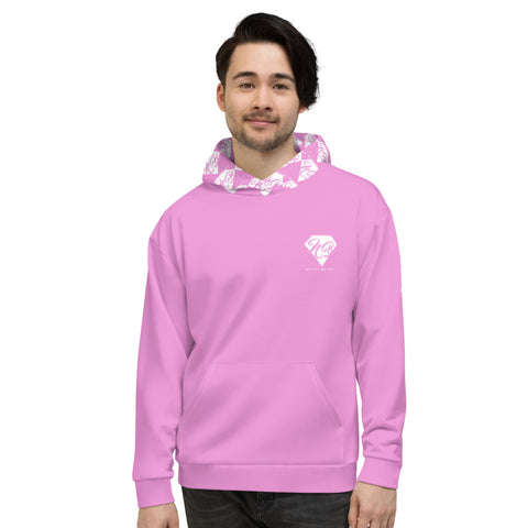 Nikki Baybe (Hot Pink) AOP Hoodie