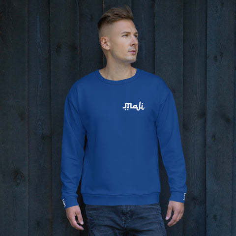 Maji All over Print (Blue) Unisex Sweatshirt