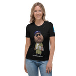 Thee Arsonist Cartoon AOP Women's T-shirt