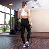 Thee Arsonist Yoga Leggings (Black)