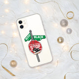 Dj Blvd Black Clear Case for iPhone®