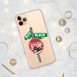 Dj Blvd Black Clear Case for iPhone®