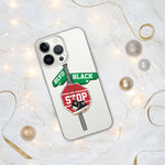 Dj Blvd Black Clear Case for iPhone®