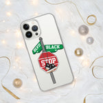 Dj Blvd Black Clear Case for iPhone®