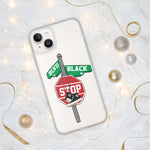 Dj Blvd Black Clear Case for iPhone®