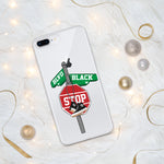 Dj Blvd Black Clear Case for iPhone®