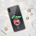 Dj Blvd Black Clear Case for iPhone®