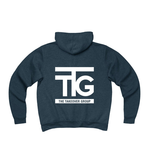 The Takeover Group Fleece Full-Zip Hoodie - StereoTypeTees