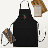 DJ Blvd Black Embroidered Apron