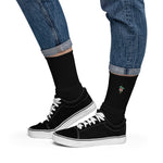 DJ Blvd Black Embroidered socks