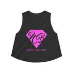 Nikki BayBe Women's Athletic Crop top - StereoTypeTees