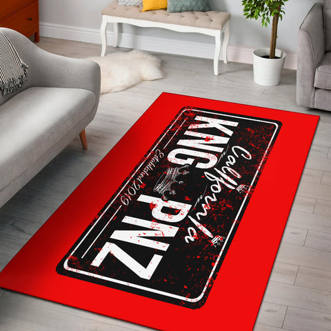 KNG PNZ Rug Red Splatter - StereoTypeTees