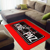 KNG PNZ Rug Red Splatter - StereoTypeTees