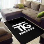 Black TTG Rug - StereoTypeTees