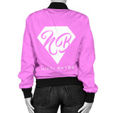 Nikki BayBe' Bomber Jacket (Pink) - StereoTypeTees