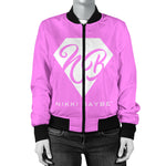Nikki BayBe' Bomber Jacket (Pink) - StereoTypeTees