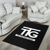 Black TTG Rug - StereoTypeTees