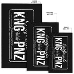 KNG PNZ RUG BLACK - StereoTypeTees