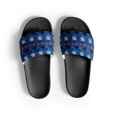 Blue TTG Fam Men’s slides