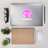 Nikki BayBe Pink Logo Stickers - StereoTypeTees