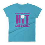 Hit Like A Girl - StereoTypeTees